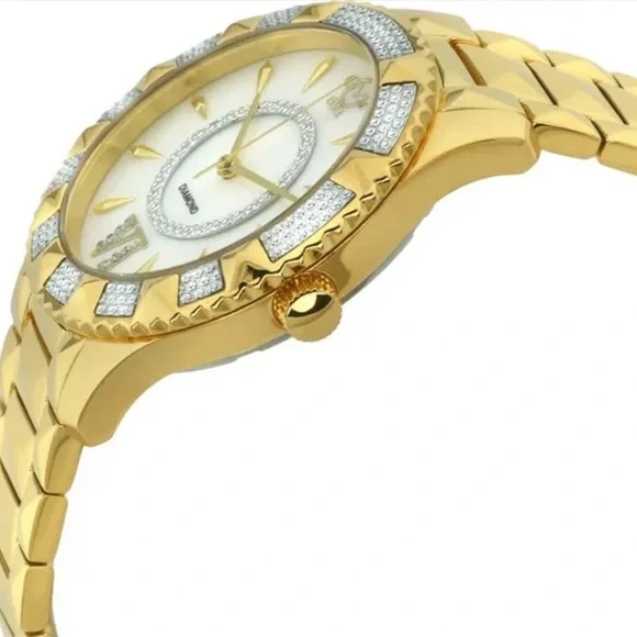 Diamond Bracelet Watch Timepiece NWOTS - Picture 5 of 9